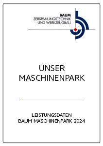 Maschinenpark der Baum GmbH Büren